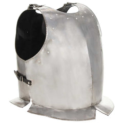 Medieval Knight Body Armour Cuirass Replica LARP Silver Steel Design 4