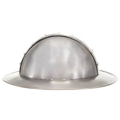vidaXL Medieval Knight Helmet Antique Replica LARP Silver Steel 3
