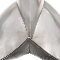 vidaXL Medieval Knight Helmet Antique Replica LARP Silver Steel 6