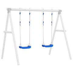 vidaXL Swing Seats with Ropes 2 pcs Blue 37x15 cm Polyethene 1
