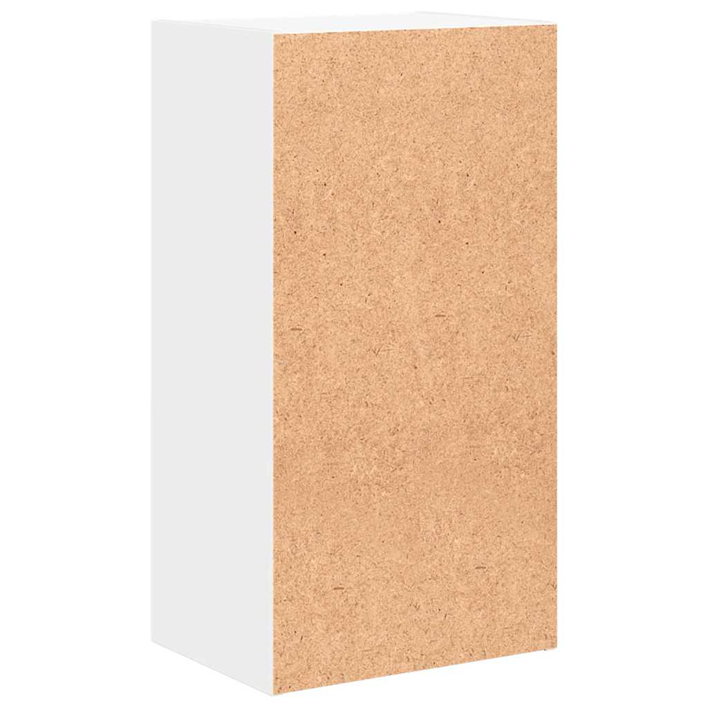vidaXL Bookcase White 40x30x76,5 cm Engineered Wood 5