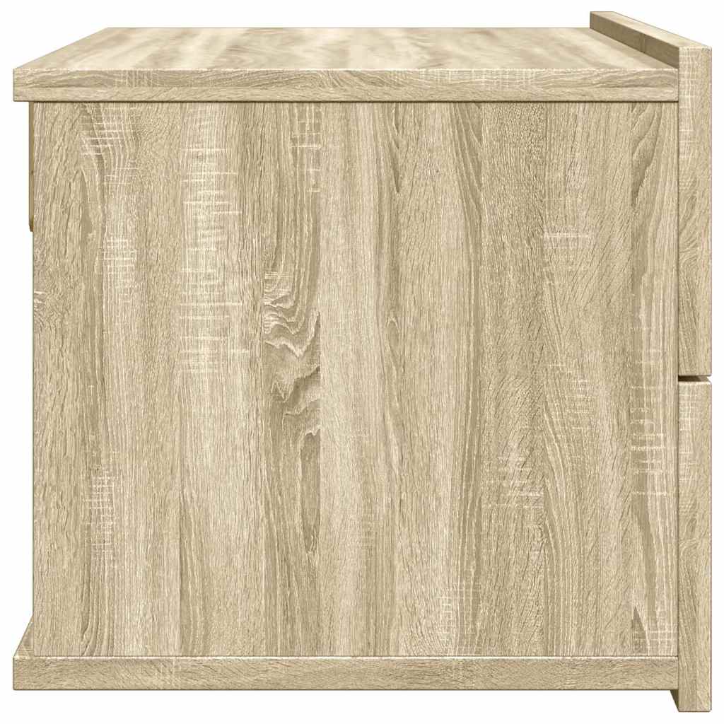 801059 vidaXL Bedside Cabinet Sonoma Oak 40x30x30 cm Engineered Wood 5