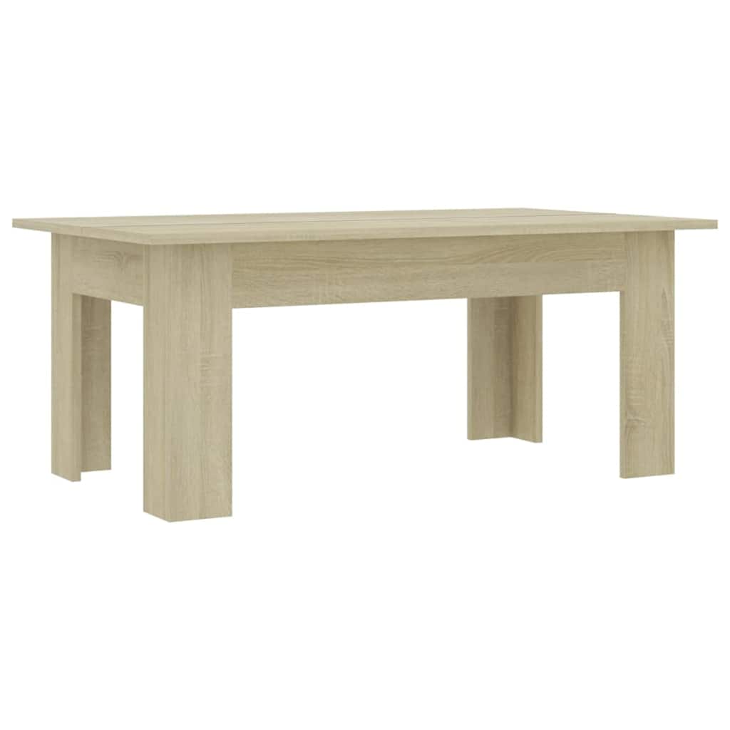 vidaXL Coffee Table | Sonoma Oak | Engineered wood | 100x60x42 cm | Durable 2