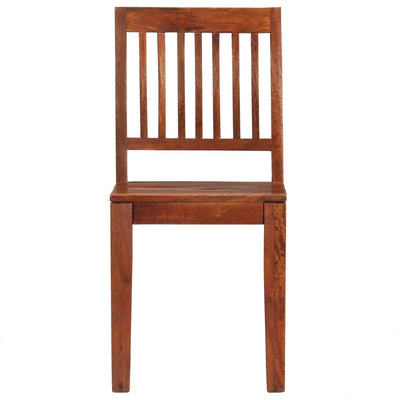 Dining Chairs 2 pcs Solid Mango Wood