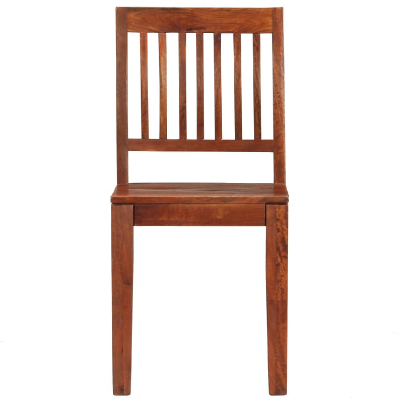 Dining Chairs 2 pcs Solid Mango Wood