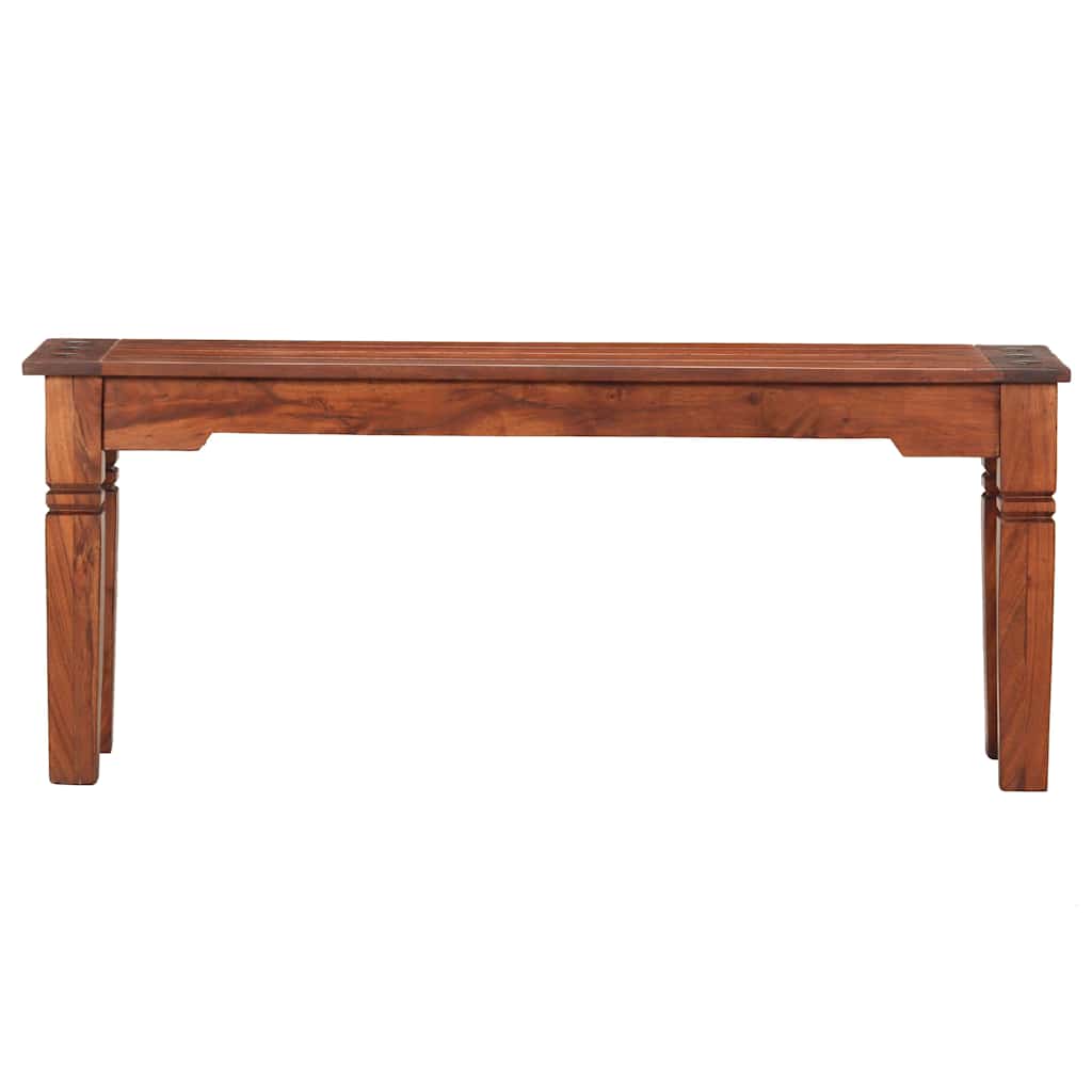 286261 vidaXL Bench 110 cm Solid Acacia Wood 2