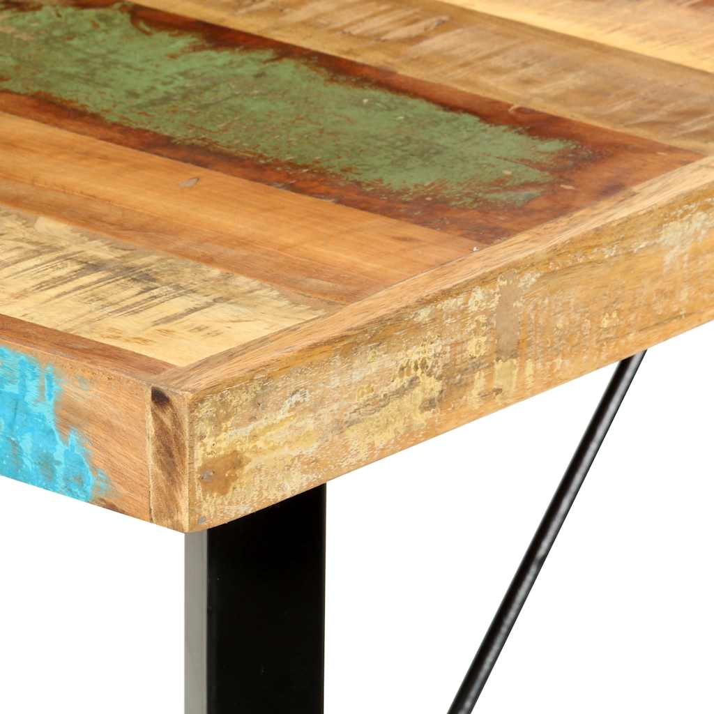 vidaXL Bar Table 180x70x107 cm Solid Reclaimed Wood 5