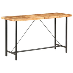 vidaXL Bar Table 180x70x107 cm Solid Acacia Wood 1