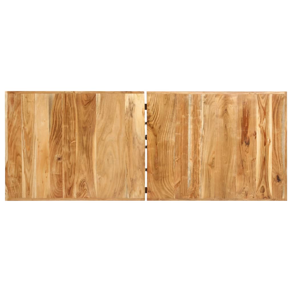 vidaXL Bar Table 180x70x107 cm Solid Acacia Wood 4