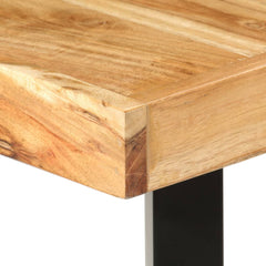 vidaXL Bar Table 180x70x107 cm Solid Acacia Wood 5