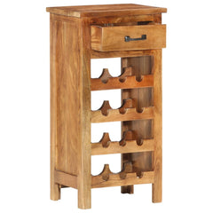 vidaXL Wine Cabinet 40x30x80 cm Solid Acacia Wood 3