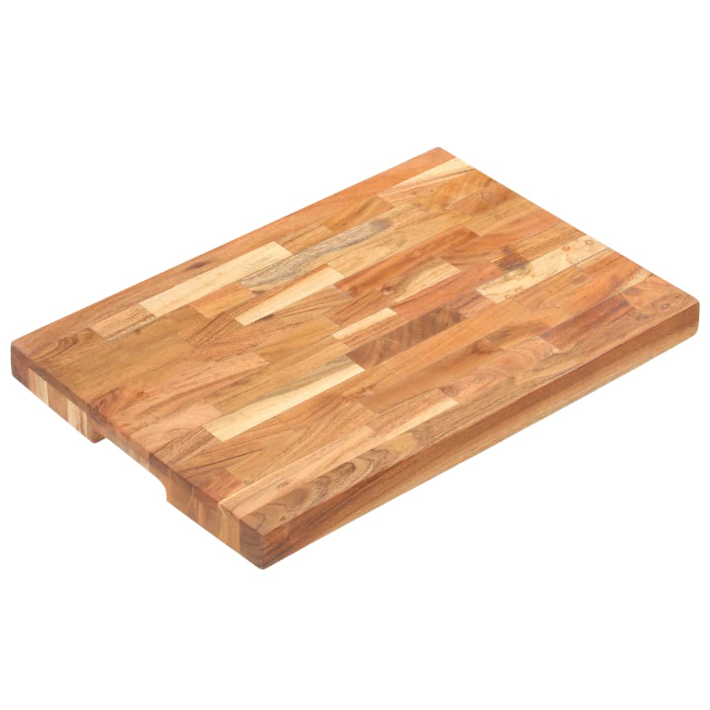 vidaXL Chopping Board 50x35x4 cm Solid Acacia Wood 1