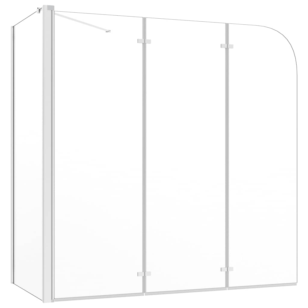 146227 vidaXL Bath Enclosure 120x69x130 cm Tempered Glass Transparent 2