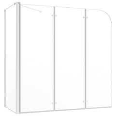 146227 vidaXL Bath Enclosure 120x69x130 cm Tempered Glass Transparent 2