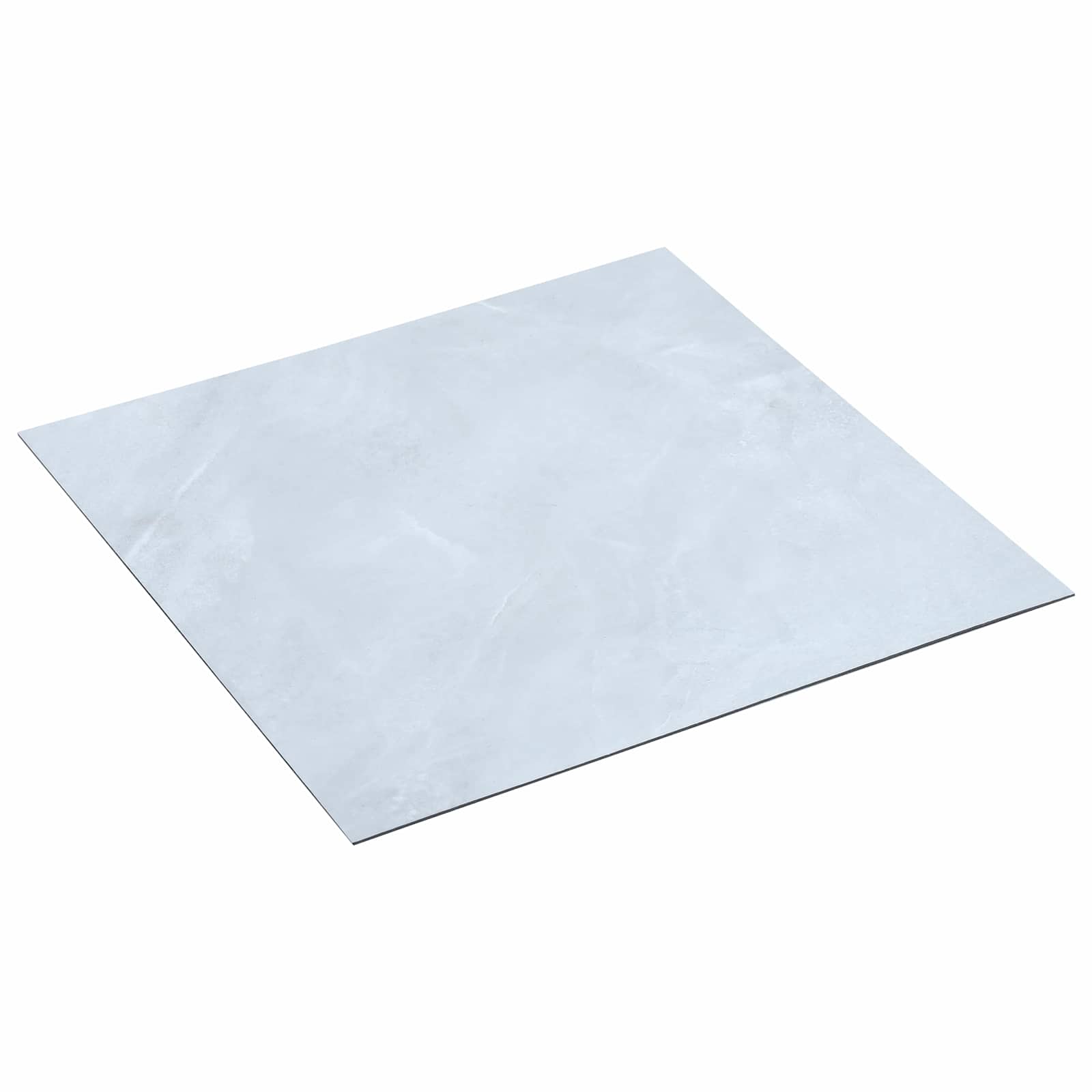 vidaXL Flooring Planks White 5.11 m² 55 pcs PVC 1