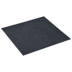 vidaXL Flooring Planks Black 5.11 m² 55 pcs PVC 1
