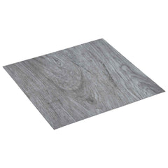 vidaXL Flooring Planks Light Grey 5.11 m² 55 pcs PVC 1