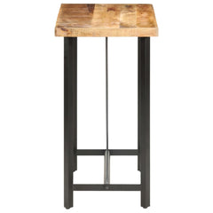 vidaXL Bar Table 120x58x107 cm Rough Mango Wood 3