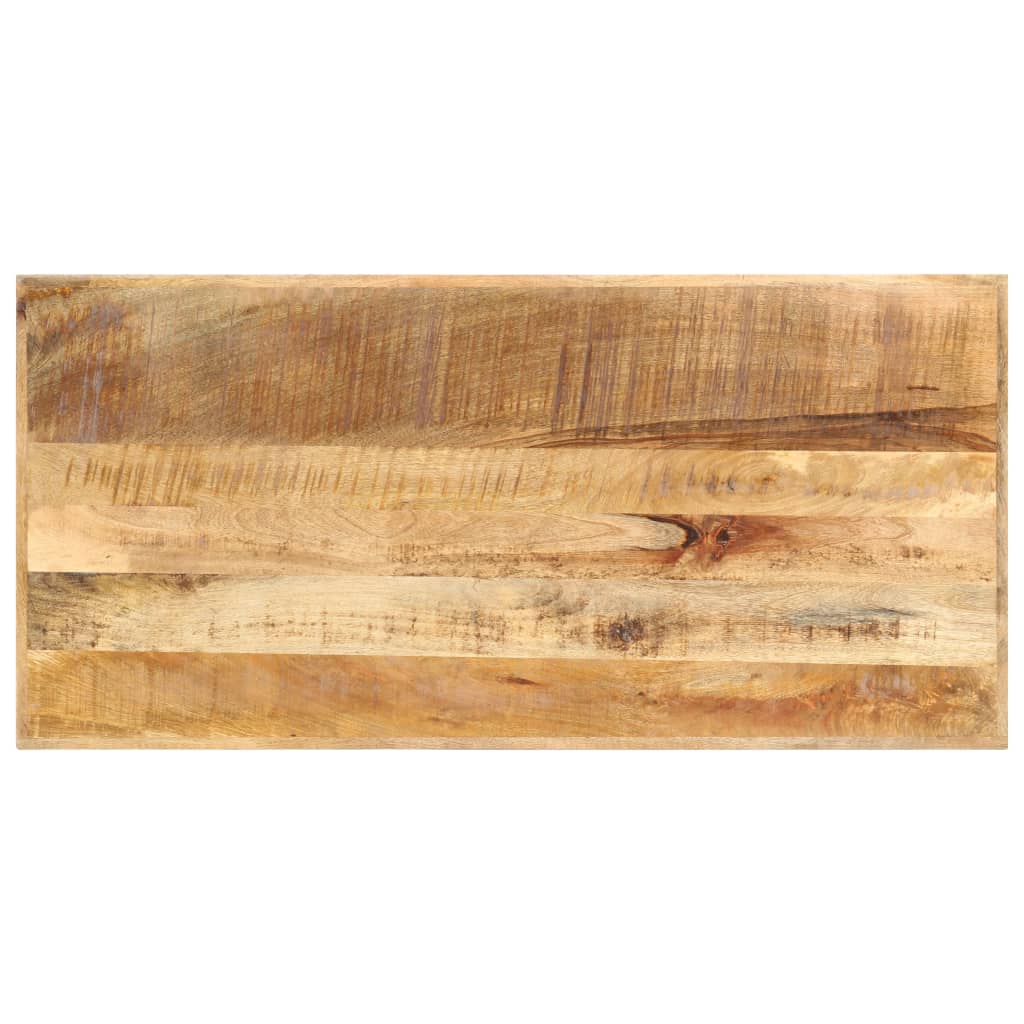 vidaXL Bar Table 120x58x107 cm Rough Mango Wood 4