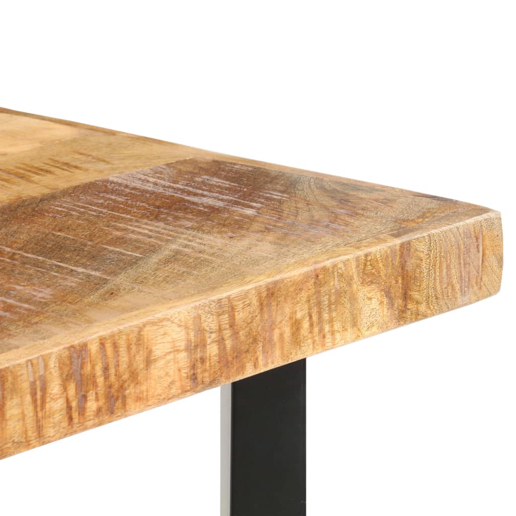 vidaXL Bar Table 120x58x107 cm Rough Mango Wood 5