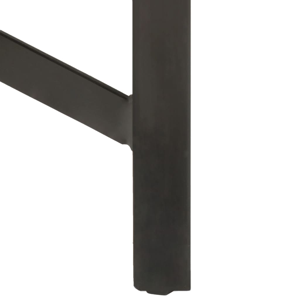 vidaXL Bar Table 120x58x107 cm Rough Mango Wood 6