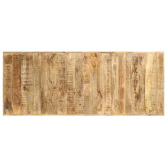 vidaXL Bar Table 180x70x107 cm Rough Mango Wood 4