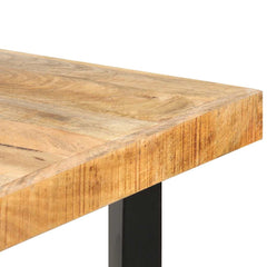 vidaXL Bar Table 180x70x107 cm Rough Mango Wood 5