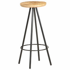 Bar Stools Rough mango wood 4
