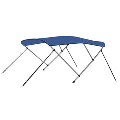 3 Bow Bimini Top Height 137 cm Width 183 cm Blue 140 cm