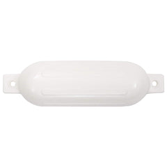 vidaXL Boat Fenders 4 pcs White Ø 14x50 cm PVC 3