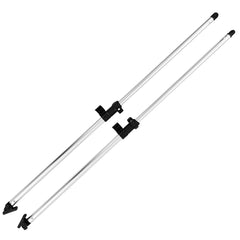 vidaXL Bimini Top Support Poles 2 pcs Aluminium 3
