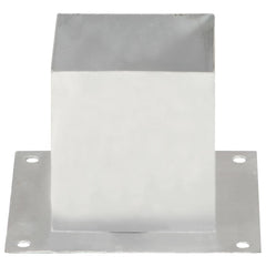 vidaXL Post Anchors 4 pcs Galvanised Metal 141 mm 4