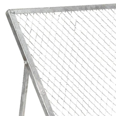 146151 vidaXL Garden Sieve Galvanised Steel 3