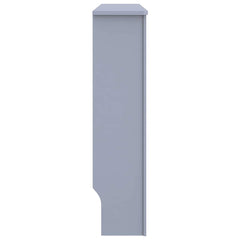 vidaXL Radiator Cover Grey 112x19x81.5 cm Engineered Wood 5