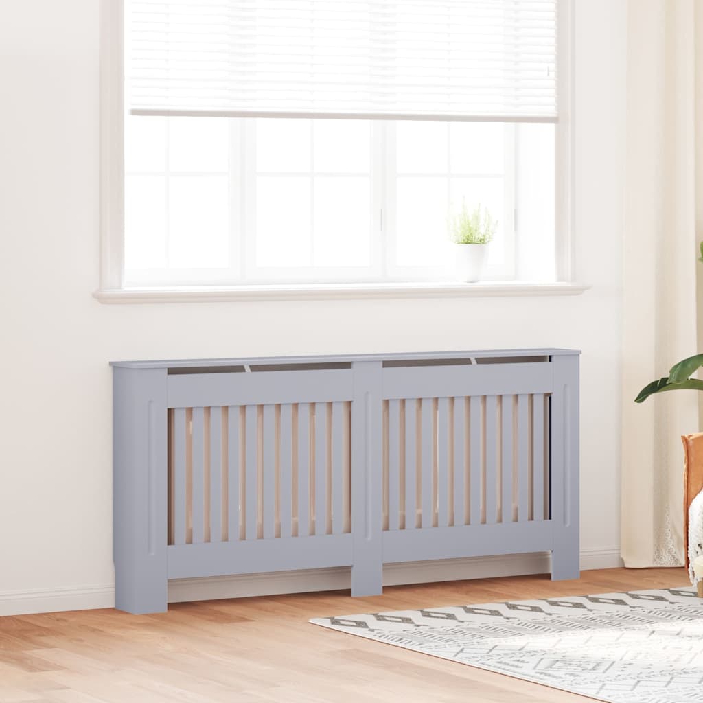 vidaXL Radiator Cover 172 x 19 x 81.5 cm Engineered Wood