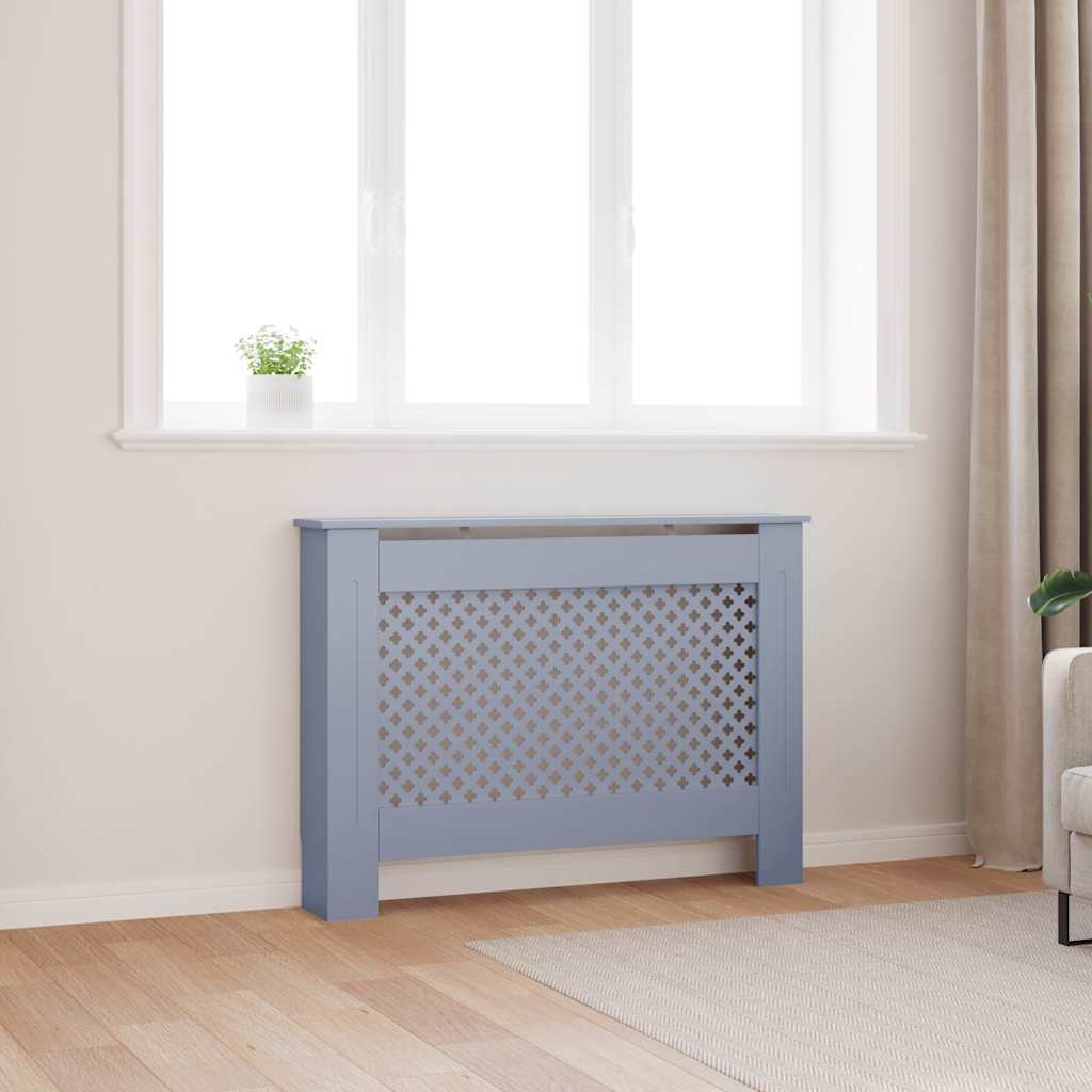 MDF Radiator Cover 78 cm Anthracite 112 cm 19 cm