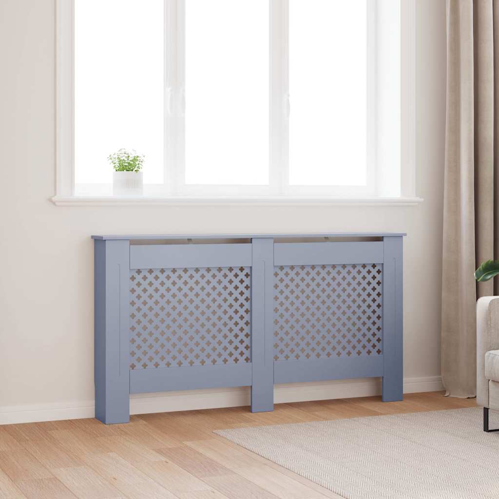 MDF Radiator Cover 78 cm Anthracite 152 cm 19 cm