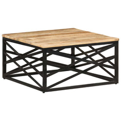 Coffee Table 68x68x35 cm Solid mango wood