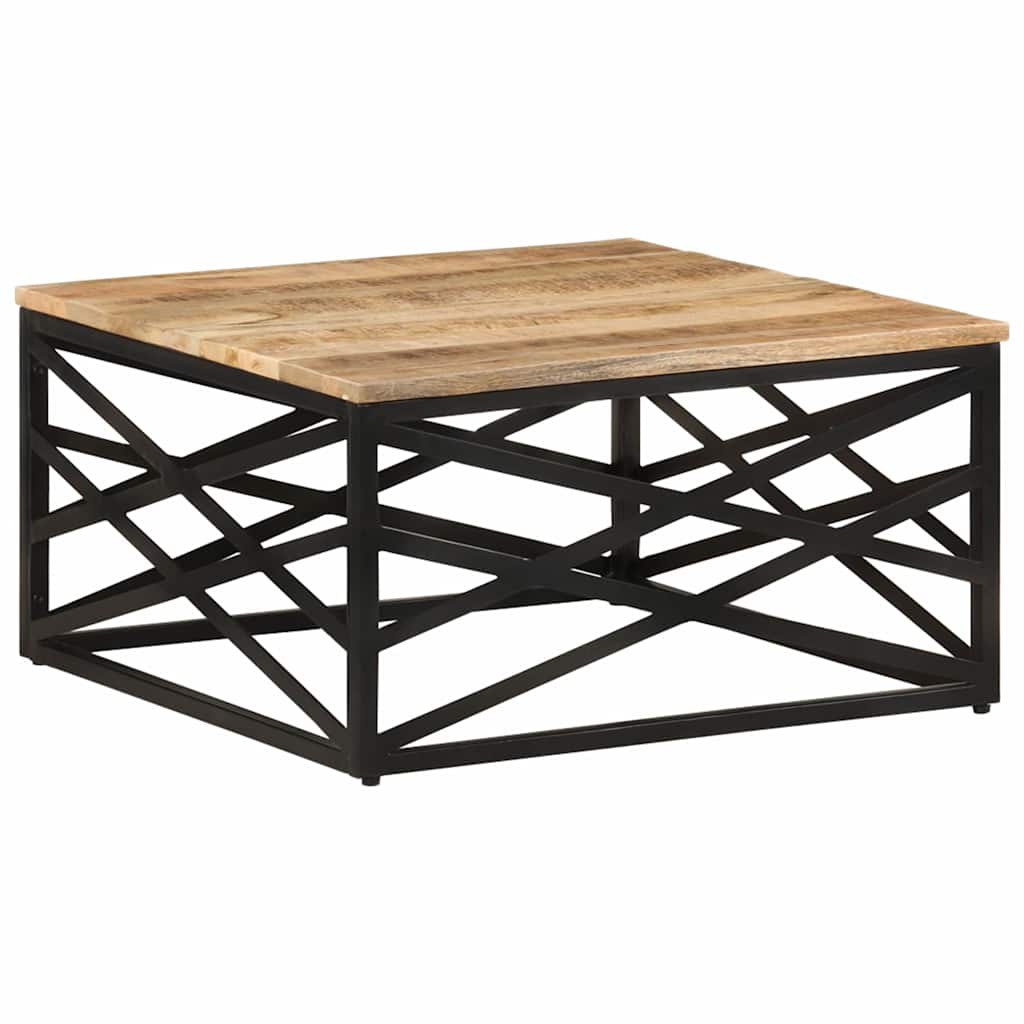 Coffee Table 68x68x35 cm Solid mango wood