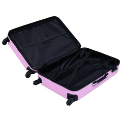 vidaXL Hardcase Trolley Pink ABS 5