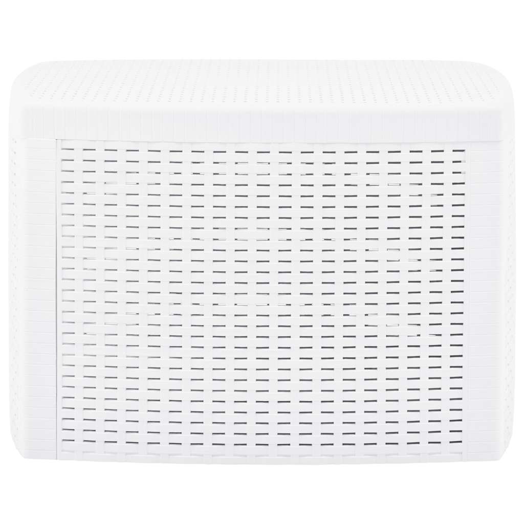 vidaXL Outdoor Table | White | Polypropylene | Medium | Outdoor Table | Square 2