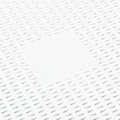 vidaXL Outdoor Table | White | Polypropylene | Medium | Outdoor Table | Square 5
