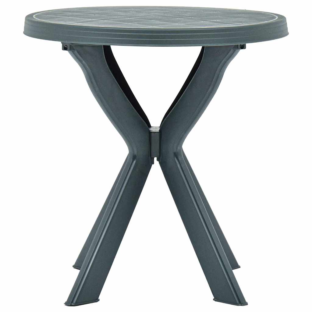 Bistro Table Ø70 Plastic Green