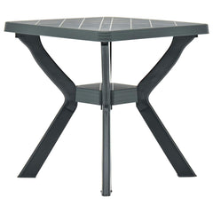Bistro Table 70x70x72 cm Plastic Green