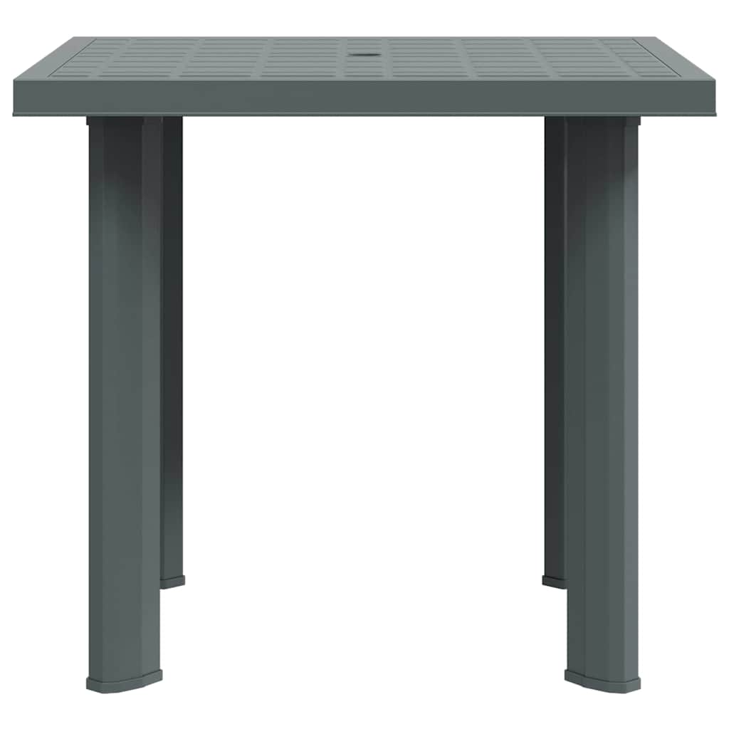 vidaXL Garden Table | Green | Plastic | Medium | Lightweight | Garden Table 6
