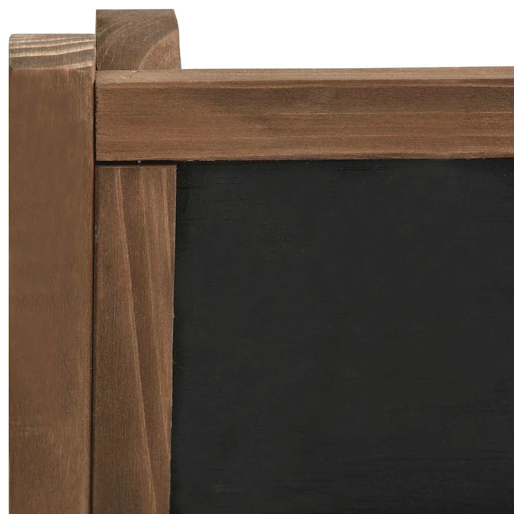 vidaXL Plant Stand | Natural Wood | Solid Fir Wood | 40x30x90 cm | Durable 5