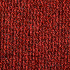 vidaXL Stair Mats 15 pcs 65x21x4 cm Red Rectangular Edge 5