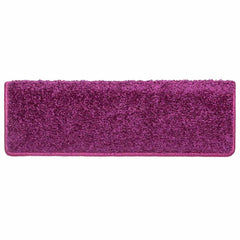 vidaXL Carpet Stair Tread | Set of 15 | Violet | 100% polypropylene | 65x21x4 cm 6