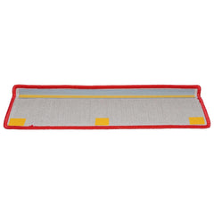 vidaXL Carpet Stair Tread | Set of 15 | Red | 100% Polypropylene | Medium 5
