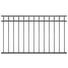 vidaXL Fence Panel "Assen" Steel